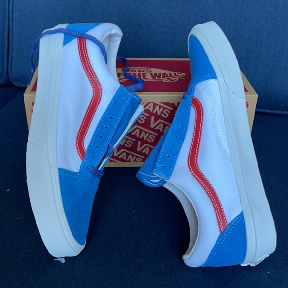 Vans WMNS Old Skool Sport Pop Vallartabl/Red Sneakers - Picture 12 of 16